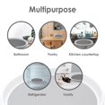 thumbnail image 5 of Gadgetime Usa - Juego De 2 Platos Giratorios Lazy Susan De 10.0 In, Antideslizante, Giratorio Para Especias, Organizador Giratorio Para Gabinete De Cocina, Despensa, Nevera, Baño, Tocador, Encimera, 5 of 5