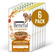 Purina Beneful Dry Dog Food, Originals With Real Chicken Accented With Avocado, Carrots & Tomatoes, 3.5 lb. Bag