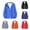 Blue, variant on Afuyipoi Men's Fashionable Outwear Jackets,Anti - UV Pocket Reflective Zipper Hooded Long Sleeved Sunscreen Clothing Black XL