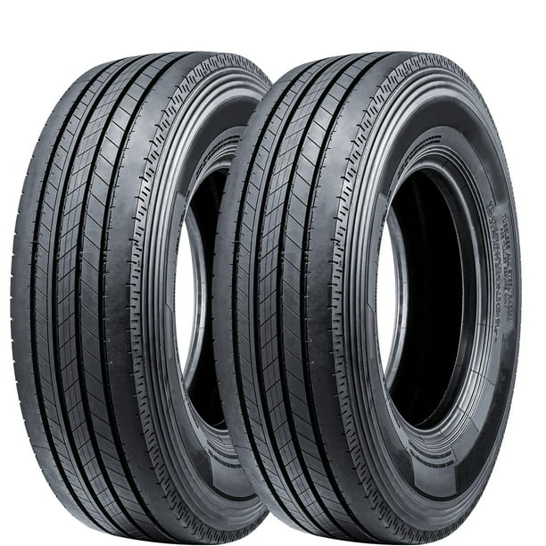 2 PACK ST235/80R16 14PR Trailer Tires ST Radial All Steel Heavy Duty