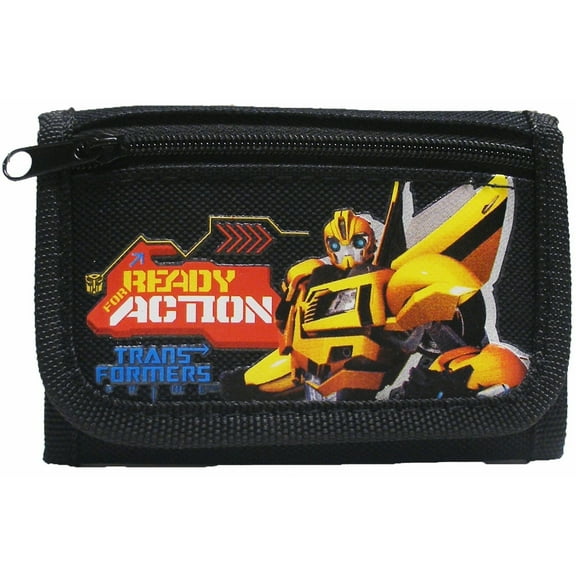 Transformers Black Trifold Wallet