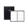 Recycled Weekly Appointment Book 30-Minute Appointments, 8 x 5, Black, 2022