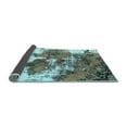 thumbnail image 2 of Ahgly Company Indoor Rectangle Abstract Light Blue Modern Area Rugs, 2' x 4', 2 of 4
