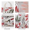 thumbnail image 7 of 4-Pcs Packing Cube Set - Lightweight Organizers For Home Organizers Vacation And Suitcases With Compression Compression Packing Cubes Travel(Berry print ), 7 of 7