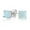 Silver/White, variant on White Created Fire Opal Stud Earrings White gold Plated Womens Ginger Lyne Collection