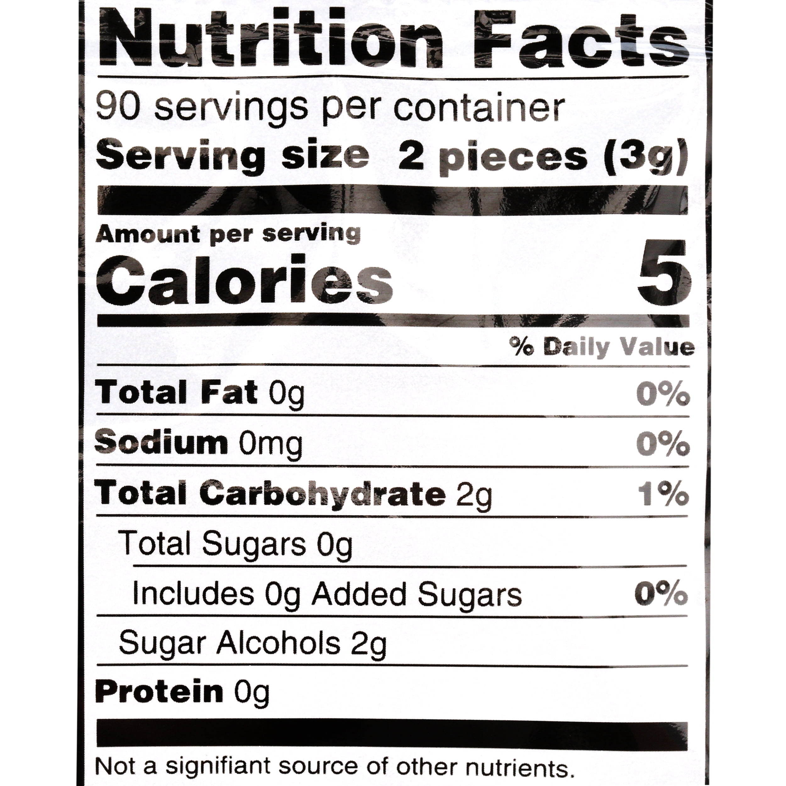 Eclipse Gum, Polar Ice, Sugar Free, 180 Piece Bag