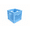 Light Blue, variant on Mini Storage Crate, Green, 3.15 x 3.15-Inch
