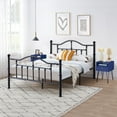 thumbnail image 2 of VECELO 3-Piece Bedroom Sets Metal Bed Frame and 2 Nightstands, 2 of 7