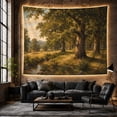 thumbnail image 6 of Classical Painting Realistic With Main Mature Deciduous Tree, Spooky Gothic for Gothic Decor Fans, Dark Art Decor, Halloween Gift, Tapestry Wall Hanging for Bedroom and Dorm, 6 of 7