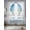 Ivory, variant on Ocean Shell Sheer Curtains 45 Inch Length 2 Panels Set, Summer Coastal Marine Seashell Wooden Gray Voile Window Treatment Rod Pocket Small Kitchen Curtains Drapes for Bedroom 52"x45"x2