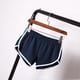 thumbnail image 2 of Pantalones cortos deportivos Umfun para mujer, para entrenamiento, yoga, deportivos, ligeros, para correr, color azul marino, talla L, 2 of 5
