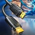 thumbnail image 3 of HDMI2.0 Cable 4K60Hz Video Cord 18Gbps Transfer for TVs Computer Projectors Gaming Consoles Support Visuals, 3 of 12