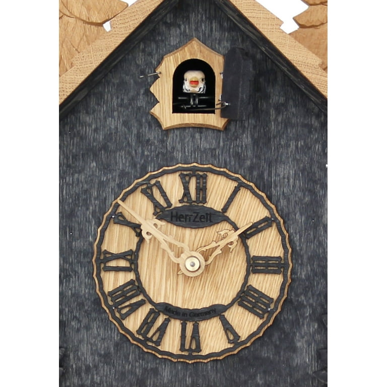 HerrZeit by Adolf Herr Cuckoo Clock - Art Three - Black