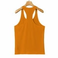 thumbnail image 5 of Busydd Tank Tops Men Casual Sleeveless Solid Color Mens Workout Shirts Breathable Summer Round Neck Mens Undershirts M, 5 of 6