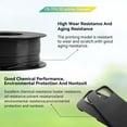 thumbnail image 3 of Filamento para impresora 3D Creality TPU de 1,75 mm, negro, 1 kg, 3 of 7