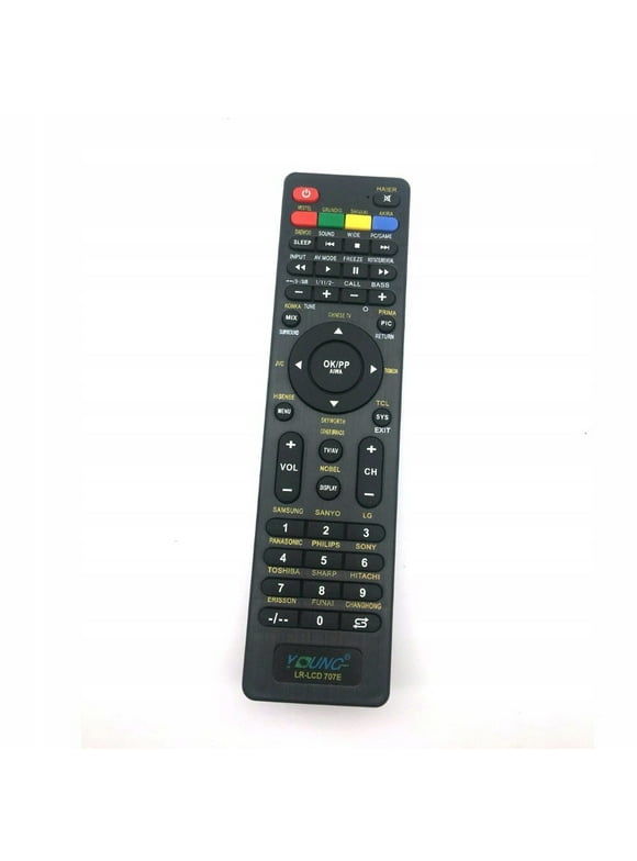 Remote Control Replacement Suitable For 7E Lg Tcl Toshiba Panasonic Hitachi Sharp Tv Etc.