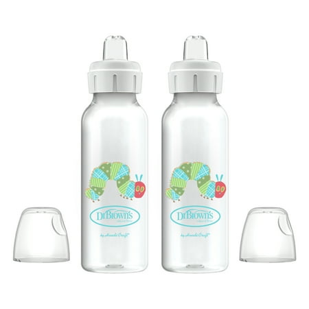 Dr. Brown's Hungry Caterpillar Sippy Bottles - 2PK