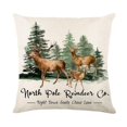 thumbnail image 4 of Housse De Coussin Noel 45x45cm, Lote De 4 Nol Dcoratif Canap En Coton Et Lin Nol Pour Canap Lit Chambre Chaise Jardin-Feliz Decoración Navideña, 4 of 5