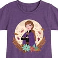 thumbnail image 3 of Frozen - Fall - Anna & Leaves - Toddler & Youth Girls Short Sleeve Graphic T-Shirt, 3 of 5
