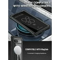 thumbnail image 3 of Poetic Guardian MagPro Case for Google Pixel 7, [Compatible with MagSafe] [20FT Mil-Grade Drop Tested], Built-in Screen Protector Work with Fingerprint ID, Full Body Hybrid Rugged Case, Black/Clear, 3 of 6