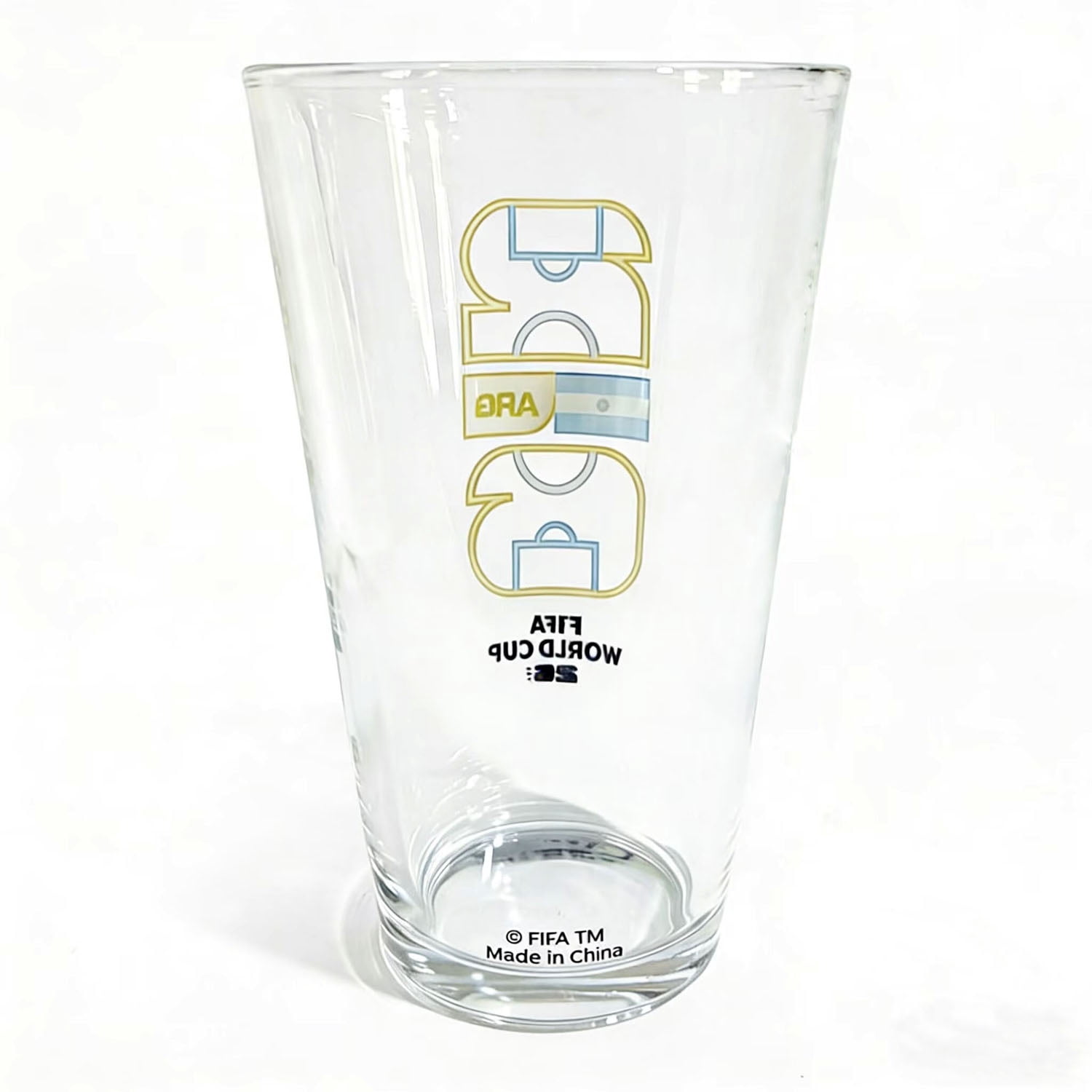 FIFA World Cup 2026 Soccer 16oz Country Mixing Glass - Argentina