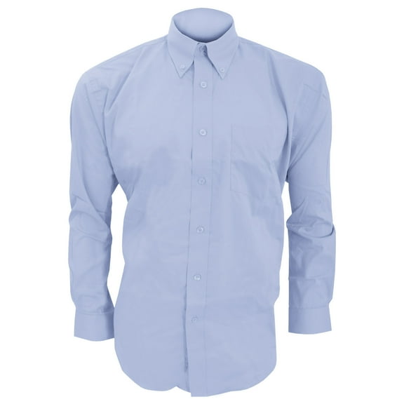 Kustom Kit Mens Long Sleeve Corporate Oxford Shirt