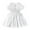 White, variant on YUELONGHU Girls Fashion Dresses Girl Dresses Size 6-7 Kids Girls Summer Short Sleeve Solid Color Dress Cardigan Shirt Dress Children's Clothing 6-7 Years