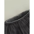 thumbnail image 4 of hirigin Toddler Girls Spring Autumn Casual Culottes Elastic Band Mesh Patchwork Tutu Pants, 4 of 7