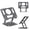 Grey, variant on FIASON 1 Pack Silver Adjustable Laptop Stand,Compatible with 9-17" Laptop,7-Levels Ventilated Aluminum Laptop Holder for Desk,Ergonomic Universal Computer Stand with aluminum, metal and Rubber