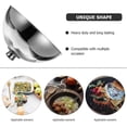 thumbnail image 3 of Stainless Steel Silver Bead Food Cover Dome for Home Restaurant 12.5 Inch, 3 of 5