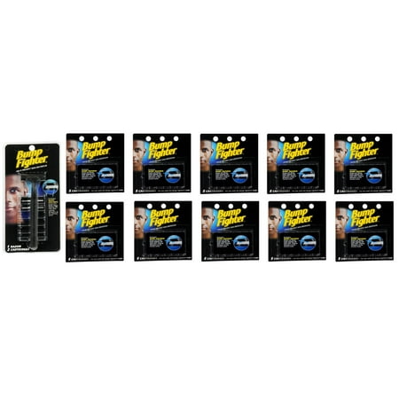 - Bump Fighter Refill Razor w/ 2 Cartridges + Bump Fighter Refill Cartridge Blades - 5 ea. (Pack of 10)
