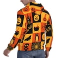 thumbnail image 3 of Hoodies for Men - Halloween Banner Symbols Long Sleeve Comfrt Men'S Fashion Hoodies & Sweatshirts, Sweatshirts for Men Hoodies Pullover Clothing Clothes with Pouch, 3 of 7