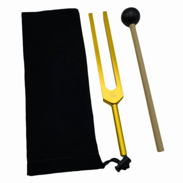 Juego de Diapasones de Aleación de Aluminio Instrumento de Terapia de Sonido Accesorios para Instrumentos Musicales Alivio del Estrés Laboral UT396