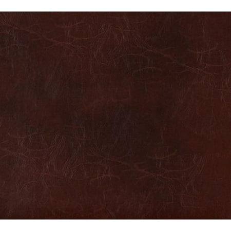Custom Leather Upholstery - Discounted Designer Fabrics G489 Sienna Brown Distressed Leather Upholstery Recycled Leather
