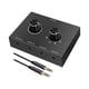 thumbnail image 3 of Conmutador de audio de 3,5 mm con cable de audio de 3,5 mm Liviano Salida Durable para PC, 3 of 9