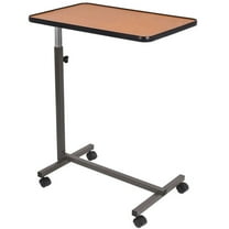 Resenkos Overbed Bedside Table,Standing Desk Laptop Desk,Overbed Rolling Food Tray Table