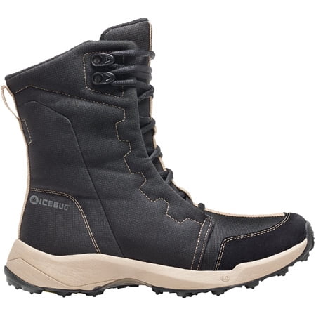 8.5 Ladies Corral Boots - Icebug Women's AVILA3 BUGsole Black/Almond Snow Boot Size 8.5