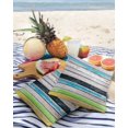 thumbnail image 3 of Retro Colorful Wood Board Outdoor Pillow Covers Set of 2, Decorative Waterproof Throw Pillow Case, Farm Wooden Texture Cotton Linen Soft Cozy Cushion Pillowcases, 3 of 6