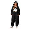 thumbnail image 2 of Couples Halloween Jumpsuit Pajamas, Matching One Piece Sleepwear Costume with Cozy Loungewear Design for Men and Women, 2 of 8