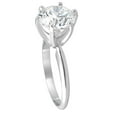 thumbnail image 2 of Pompeii 2.00 Ct Certified Solitaire Lab Grown Diamond 14k White Gold Engagement Ring, 2 of 4