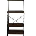 thumbnail image 5 of Wooden Kitchen Shelf, Baker's Rack 4 Tier Shelves, Vintage Color, 5 of 7