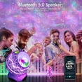 thumbnail image 3 of Star Projector, Homekare Galaxy Projector for Bedroom, Remote Control & White Noise Bluetooth Speaker, 14 Colors LED Night Lights for Kids Room, Adults Home Theater, Party, Living Room Decor, 3 of 7