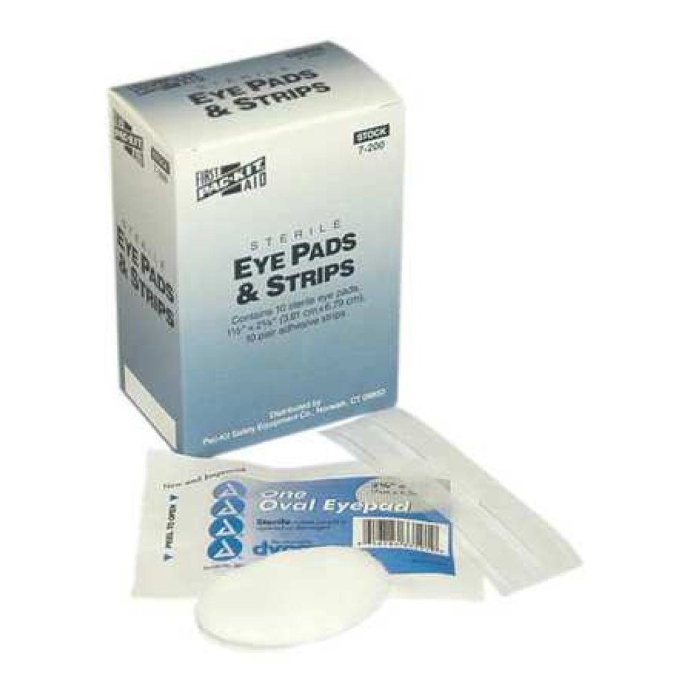 FIRST AID ONLY 7200 Eye Pads, Includes 10 Eye Pads/20 Strips Walmart
