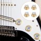 thumbnail image 5 of Set Gold Top Hat Knob for Gibson for Les Paul Gold Foil Button, 5 of 5