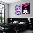 thumbnail image 5 of póster periférico de anime Sanrio Kuromi, impresiones de buena calidad, decoración vintage para habitación, bar, cafetería, arte estético, pintura de pared, 5 of 5