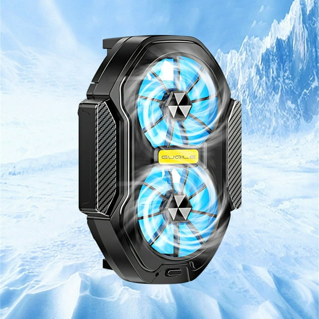 Meitianfacai High Power Fan Phone Heat SinkCooled Charging Wireless Heat Sink Back Clip Turbo Cool