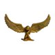 thumbnail image 3 of Estatua de ángel para decoración del hogar, delicada obra de arte, figura de ángel para interior y exterior. Oro, 3 of 9