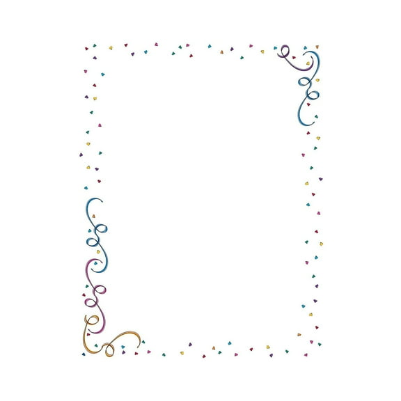 Great Papers Party Elements Letterhead 80/Pack (2013189)