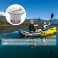 thumbnail image 5 of 2X 6 Holes Inflatable Boat Raft Boating Drifting Canoe Air Valve Adapter Cap, 5 of 8