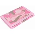 thumbnail image 1 of Rfid Wallet Camouflage Wallet Nylon Trifold Wallets For Men,mini Trifold Coin Purse With Zipper For Kids (pink) Pink -, 1 of 4